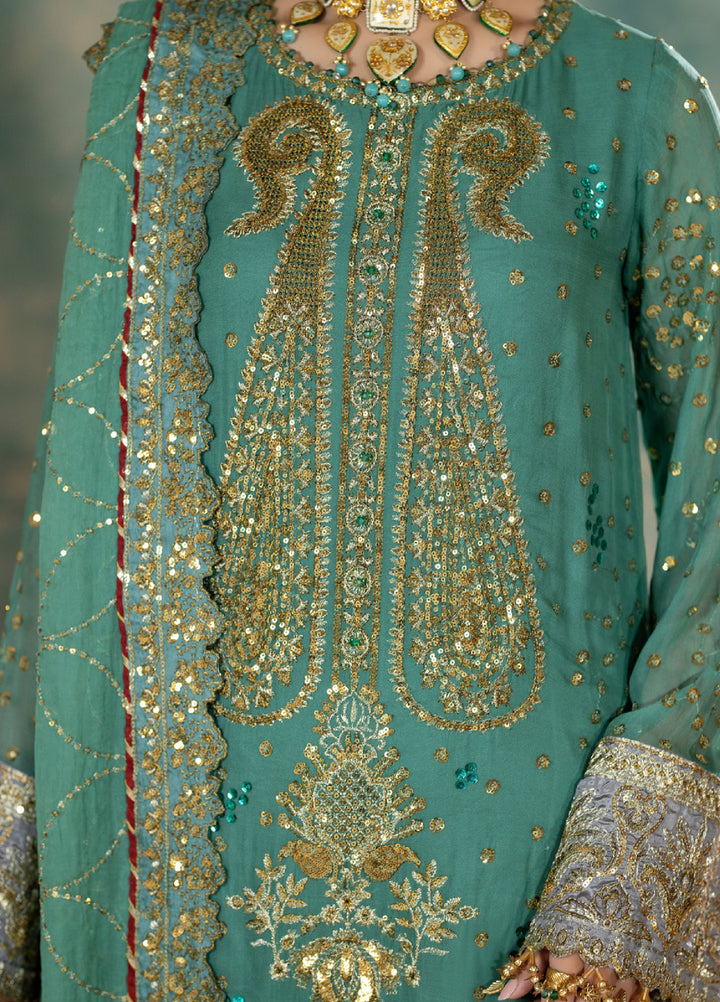 Sara Jahan Women RTW Embroidered Chiffon 3 Piece Suit SJ26RF SJ-1022 - Festive Collection