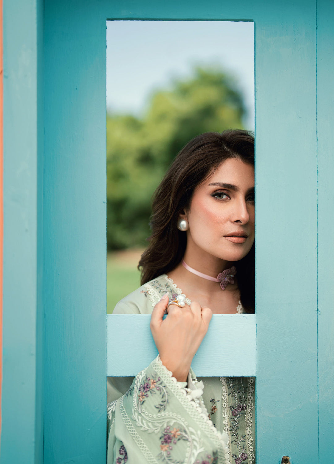 Florent Unstitched Embroidered Lawn 3 Piece Suit FL26ULE FEF-4A - Eid Collection