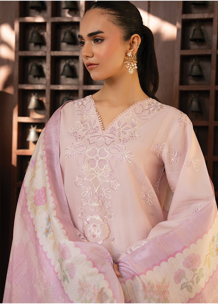 Namah by Xenia Formals Unstitched Embroidered Lawn 3 Piece Suit XF26ULN 01 - EDRA - Festive Collection