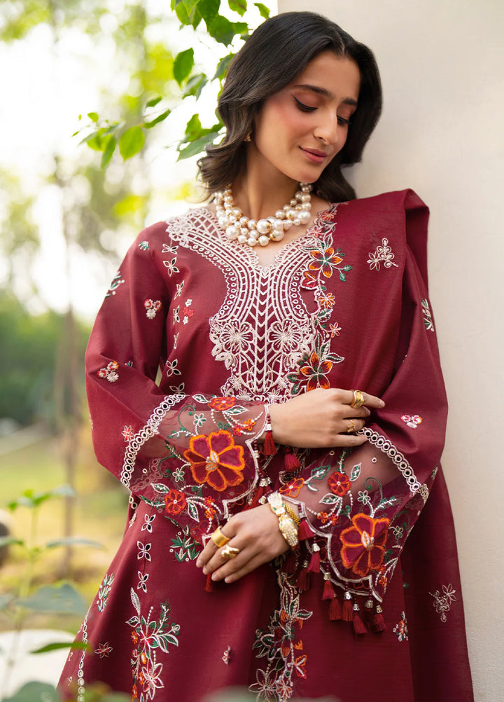 Angan by Mahnur Unstitched Embroidered Lawn 3 Piece Suit MN26UAL AAN-001 - Summer Collection