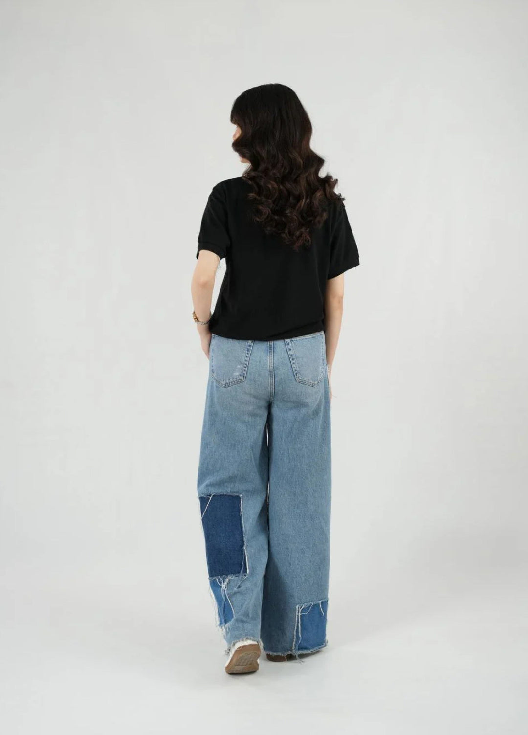 Mercato RTW Solids Cotton 1 Piece Black Polo Shirt