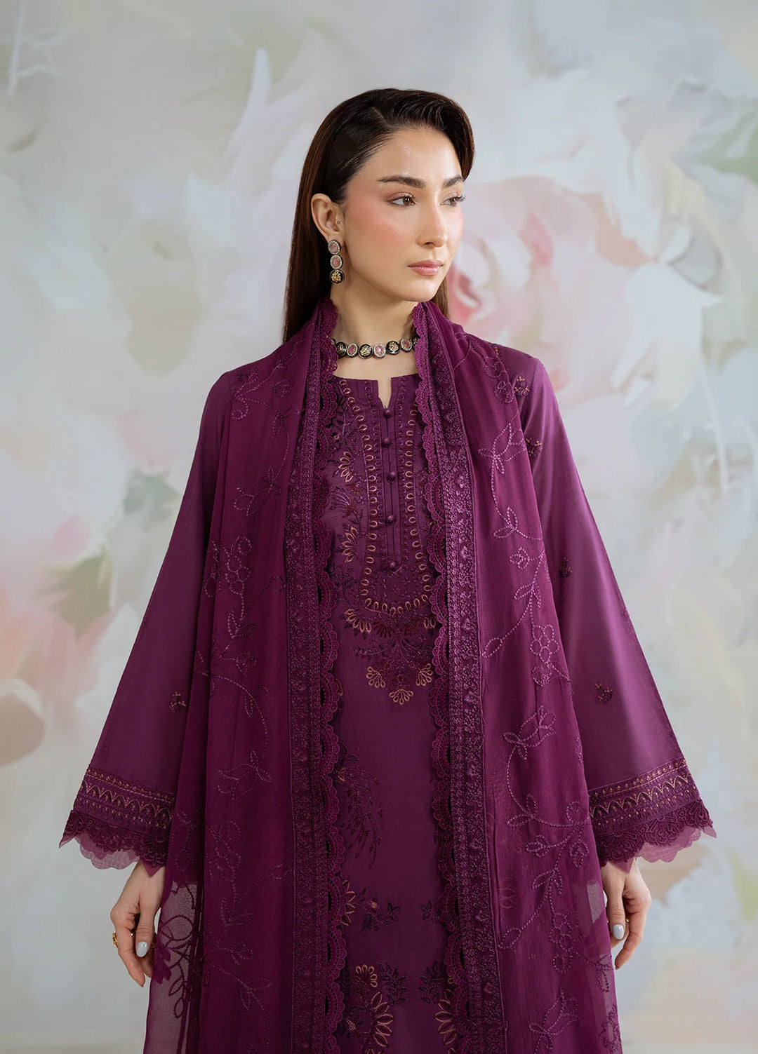 Core by Daria Clothing Unstitched Embroidered Lawn 3 Piece Suit DC26UCL DA-79 - Summer Collection