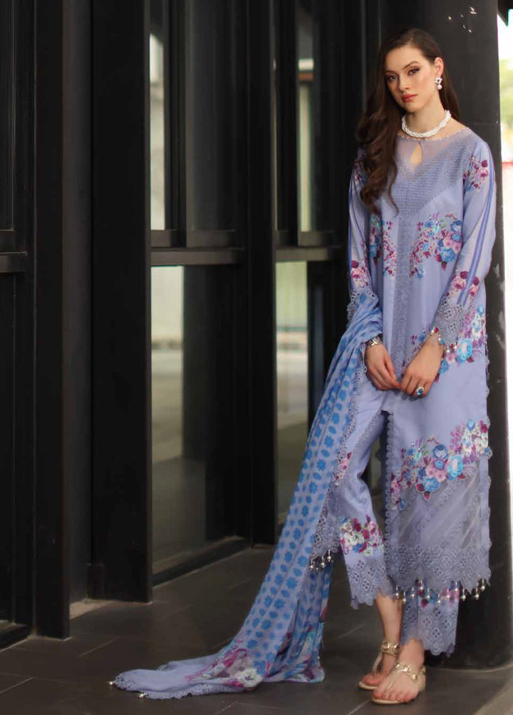 Signature by Charizma Unstitched Printed Lawn 3 Piece Suit CHR26USL CS6-09 - Summer Collection