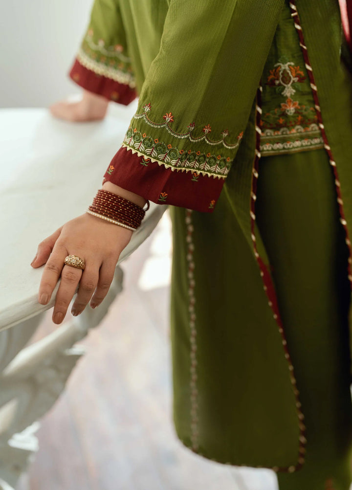 Omal by Komal Pret 3 Piece Cotton Susi Suit Rawish - Festive Collection