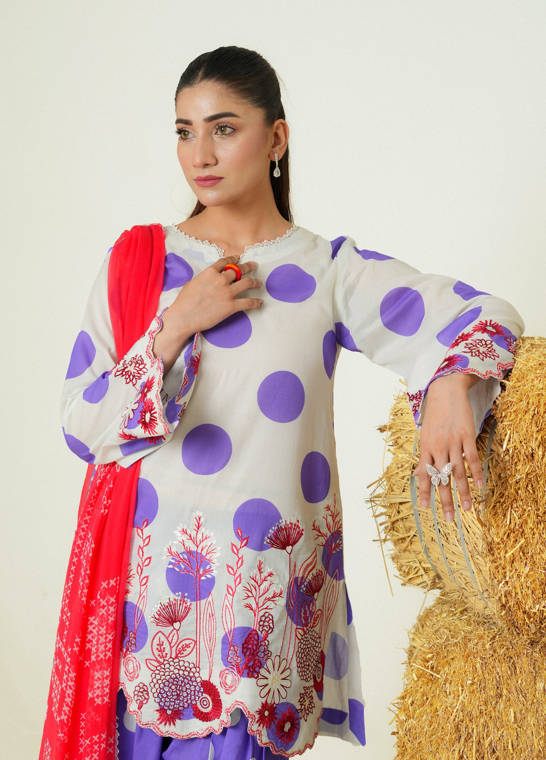 Zar e Jahan by Huma Gul Unstitched Printed Lawn 3 Piece Suit SEREENHG-904 - Casual Collection