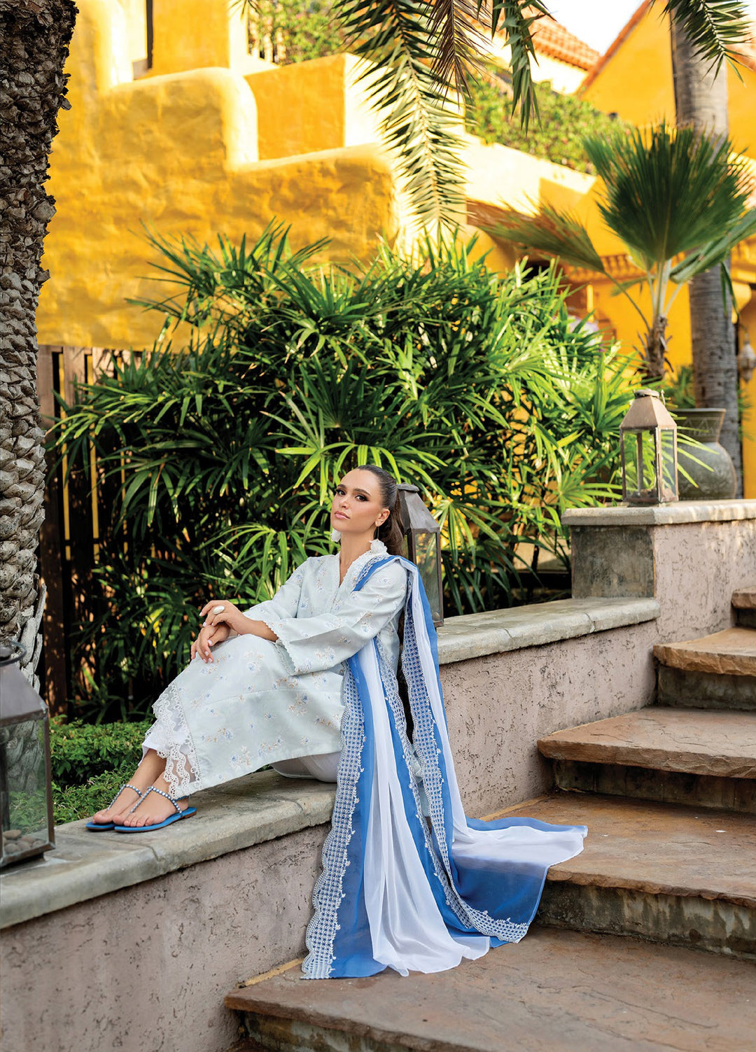 Namah by Xenia Formals Unstitched Embroidered Lawn 3 Piece Suit XF26ULN 11 - LISSE - Festive Collection