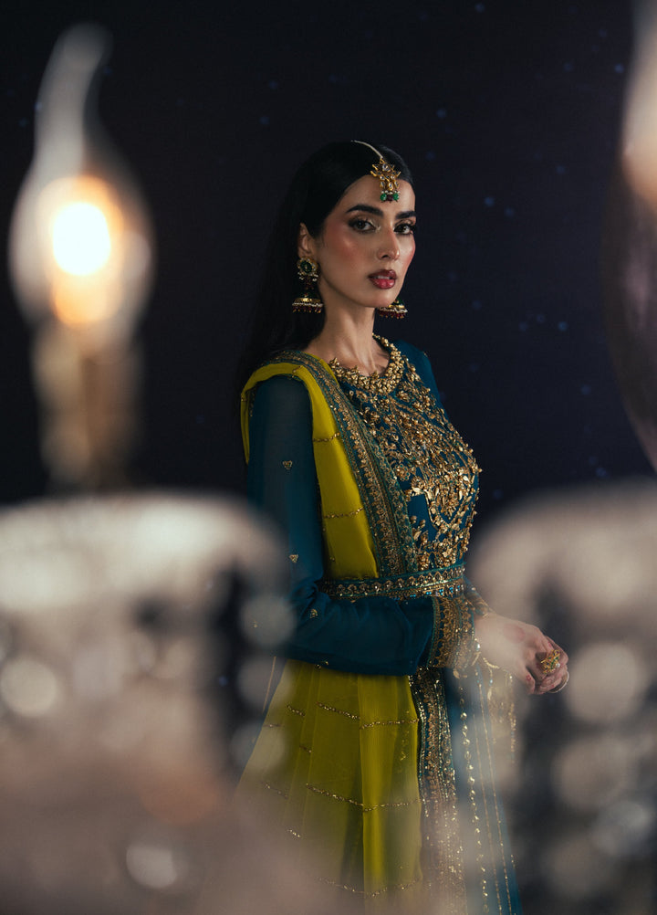 Sara Jahan Women RTW Embroidered Chiffon 3 Piece Suit SJ26RF SJ-1003 - Festive Collection