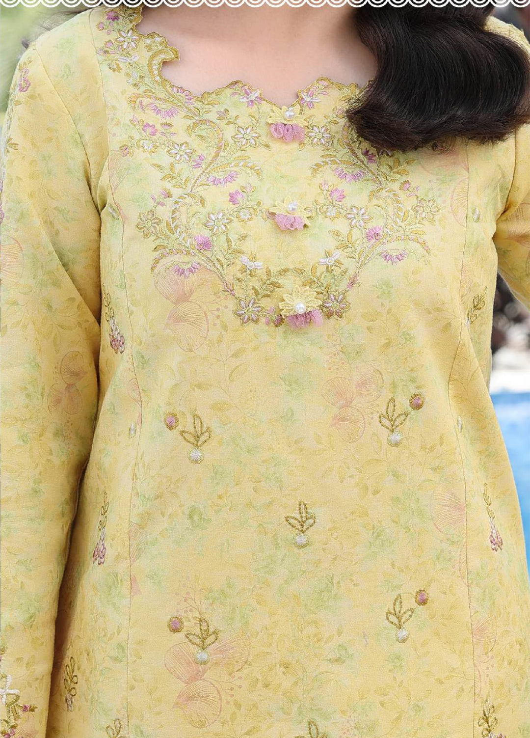 Florence by Rang Rasiya Unstitched Embroidered Lawn 3 Piece Suit RR26ULF Yumna - Festive Collection