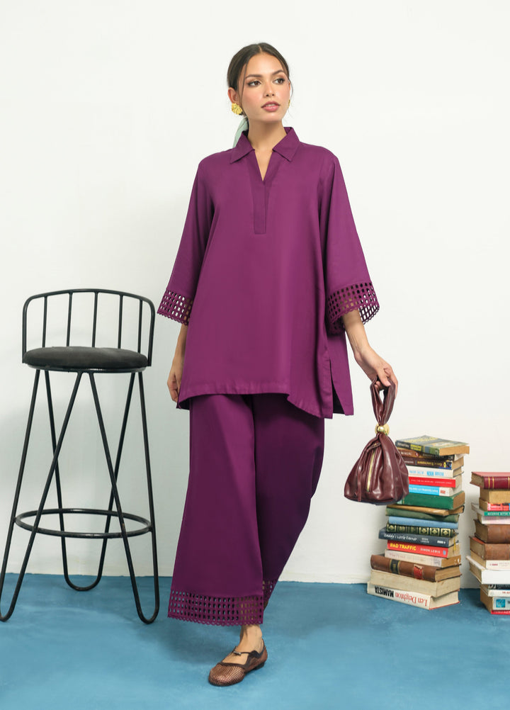 Pret Essentials by Sahar Pret Embroidered Viscose 2 Piece AWMT-AA-02 - Winter Collection