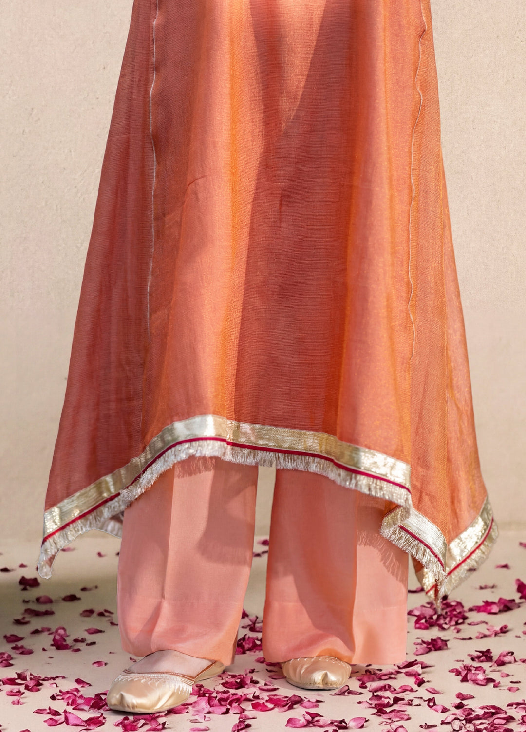 Dareecha by Daak RTW Embroidered Cotton Silk 3 Piece Suit MKS-P MISHRY MKS-P - Festive Collection