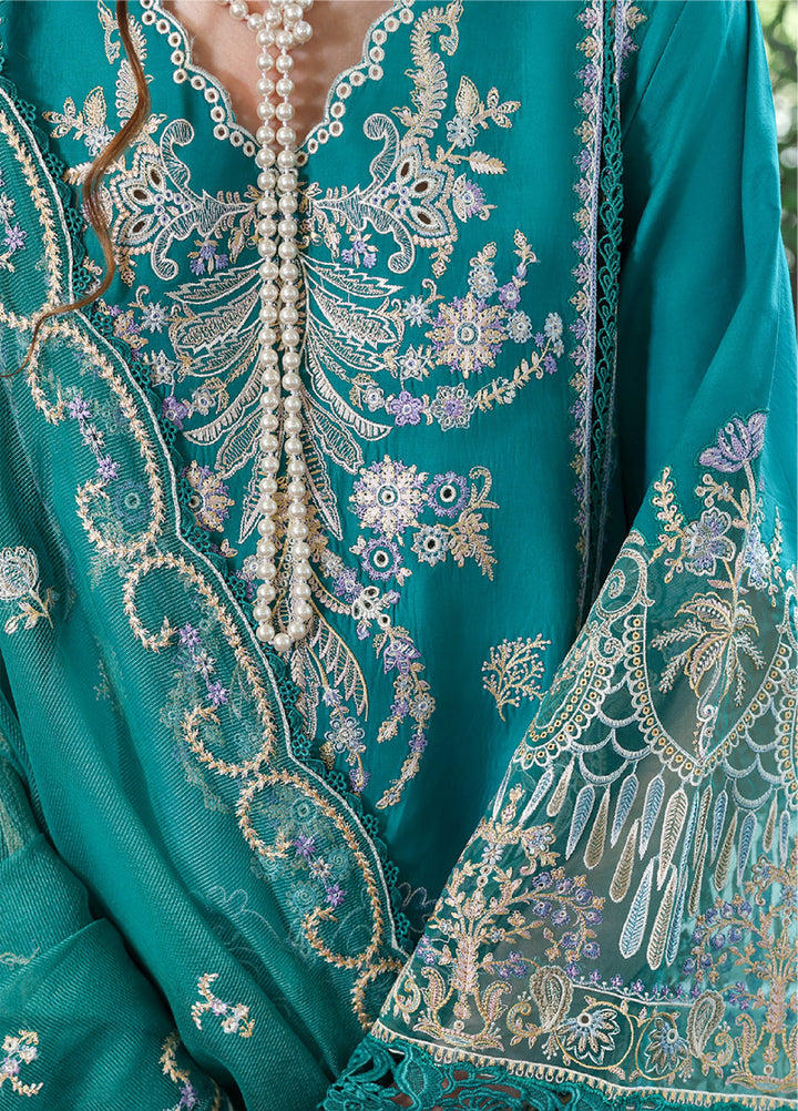 Belle Saison by Esmel Unstitched Embroidered Lawn 3 Piece Suit EML26ULB Mirelle EUNSS260203 - Festive Collection