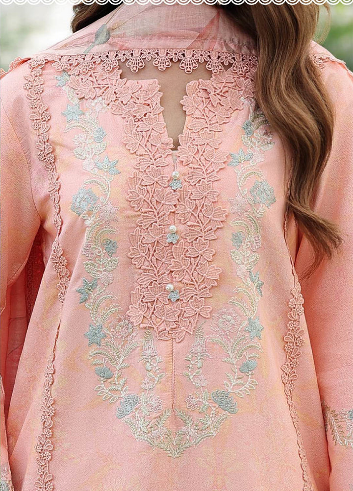 Florence by Rang Rasiya Unstitched Embroidered Lawn 3 Piece Suit RR26ULF Laleh - Festive Collection