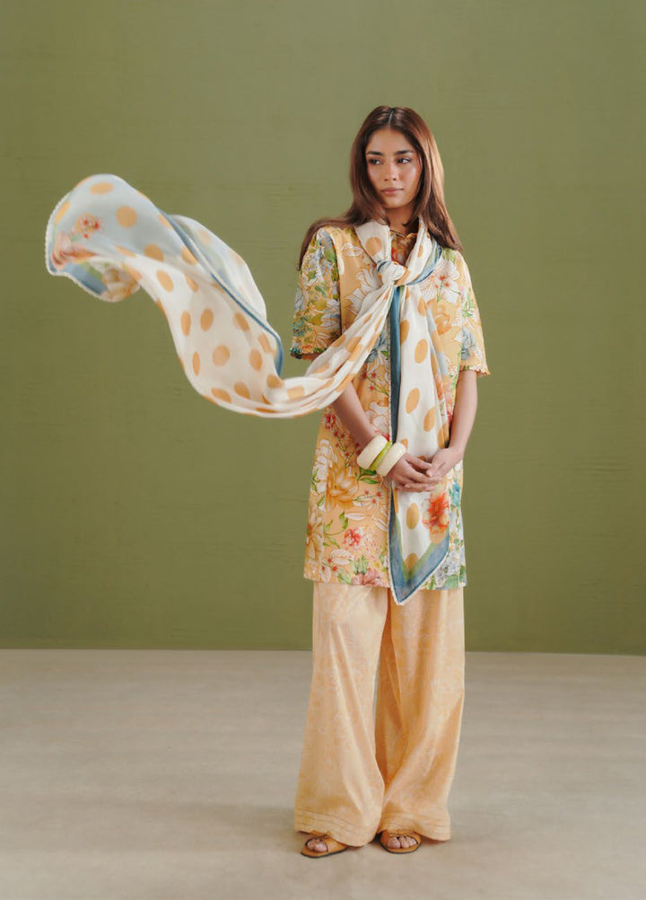 Coco by Zara Shahjahan Unstitched Printed Lawn 3 Piece Suit CZS26PS ZCP-26 09 B - Summer Collection