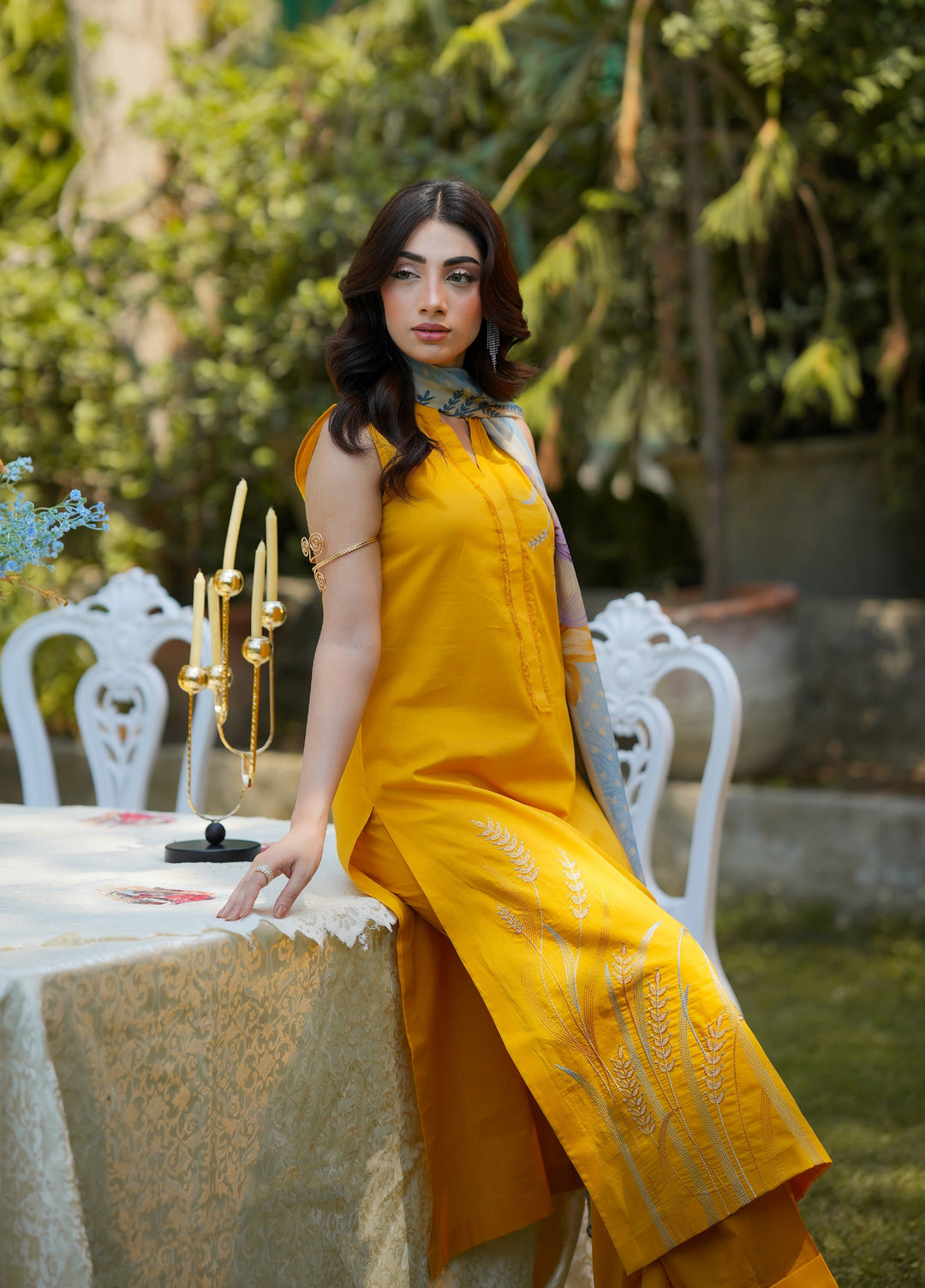 Daily Luxe by Huma Gul Unstitched Printed Lawn 3 Piece Suit RAHAHG-1101 - Casual Collection