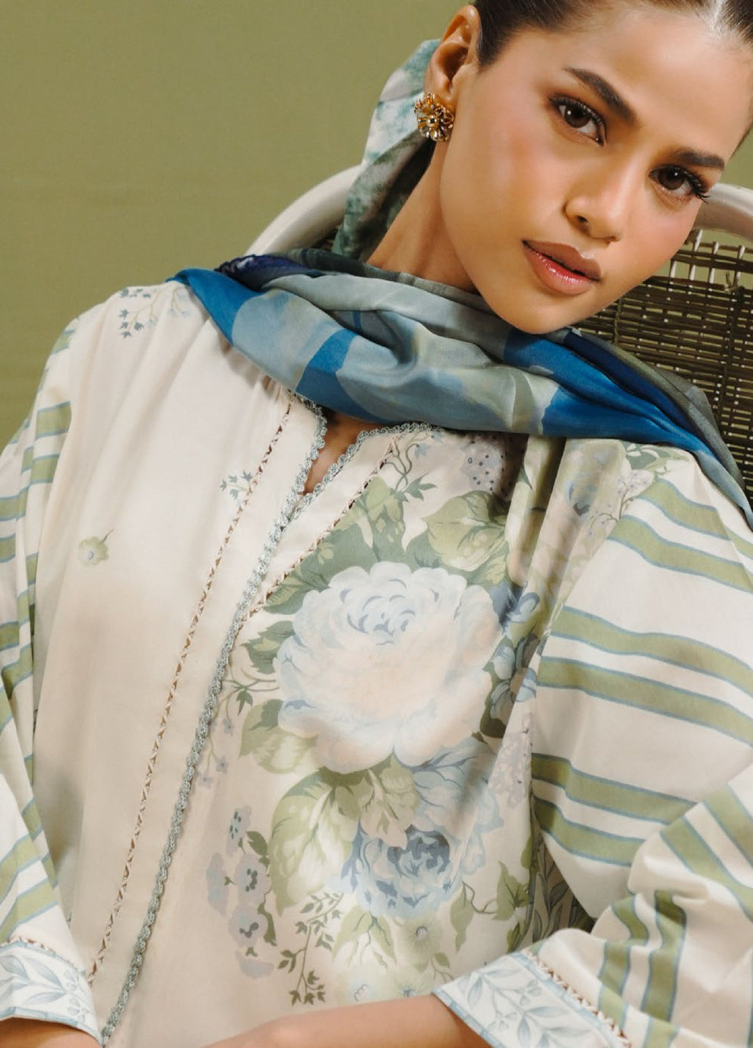 Coco by Zara Shahjahan Unstitched Printed Lawn 3 Piece Suit CZS26PS ZCP-26 01 B - Summer Collection