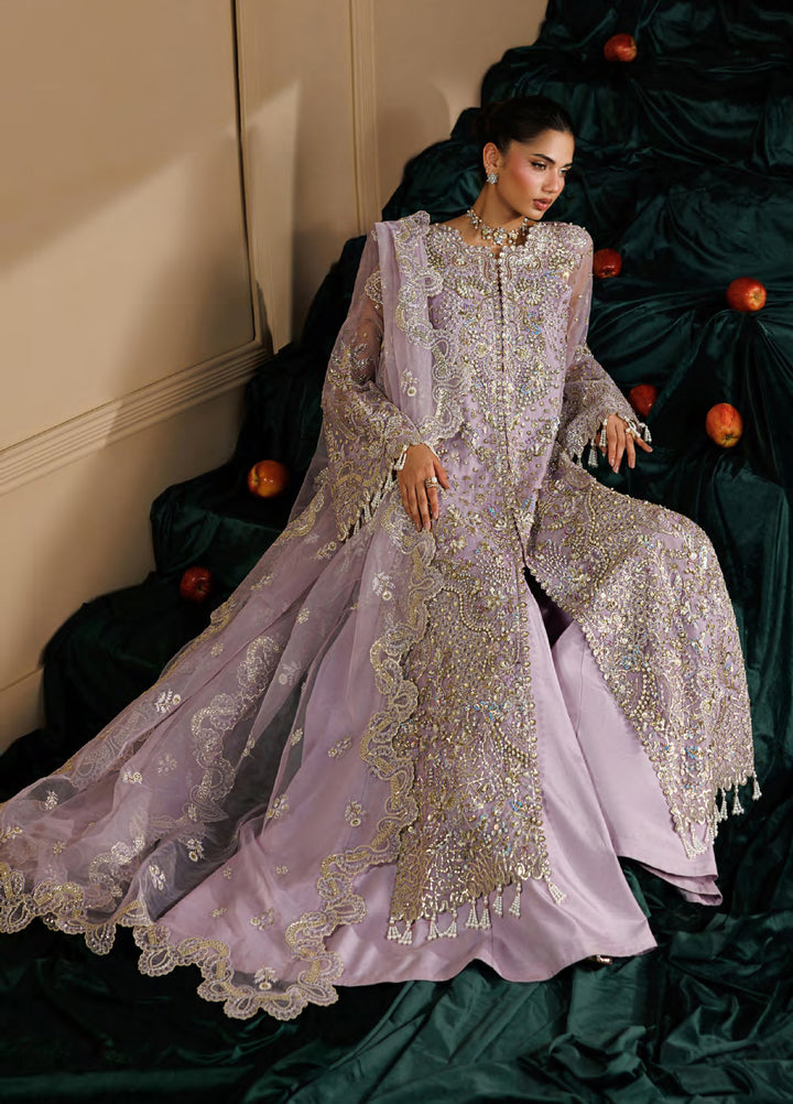 Celeste by Emaan Adeel Unstitched Embroidered Organza 3 Piece Suit EA26UCF Cyra - Festive Collection
