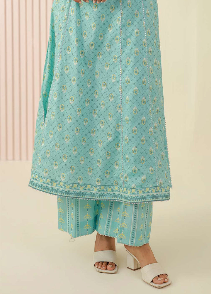 Zellbury Unstitched Printed Lawn 2 Piece Suit ZB26UC WUS26X20996 - Casual Collection