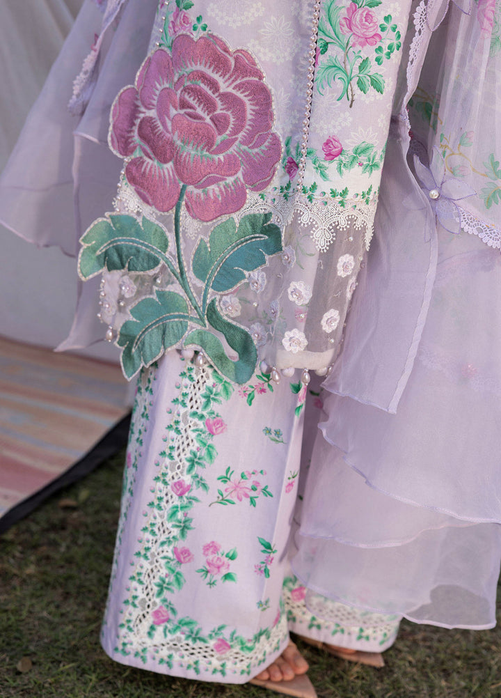 M Prints by Maria B Unstitched Printed Lawn 3 Piece Suit MB26UMP D-04 A - Summer Collection