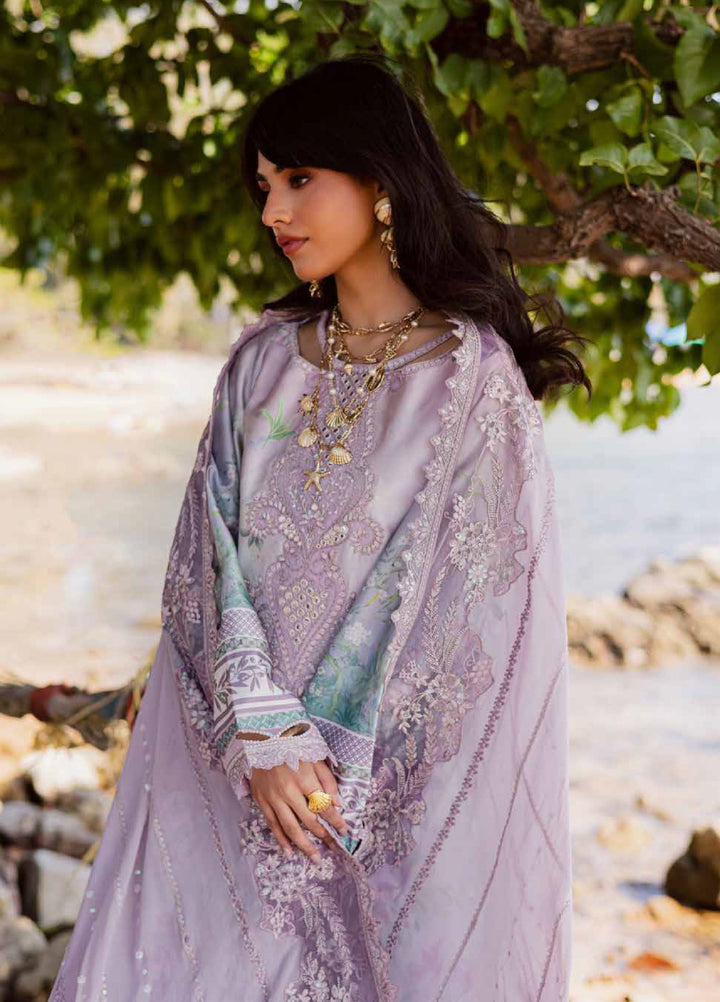 Nureh Unstitched Embroidered Silk 3 Piece Suit NU26US S-24 - Festive Collection