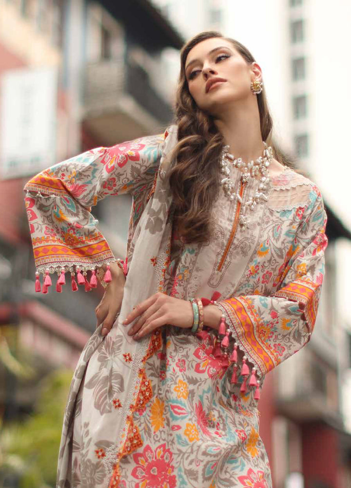 Signature by Charizma Unstitched Printed Lawn 3 Piece Suit CHR26USL CS6-08 - Summer Collection