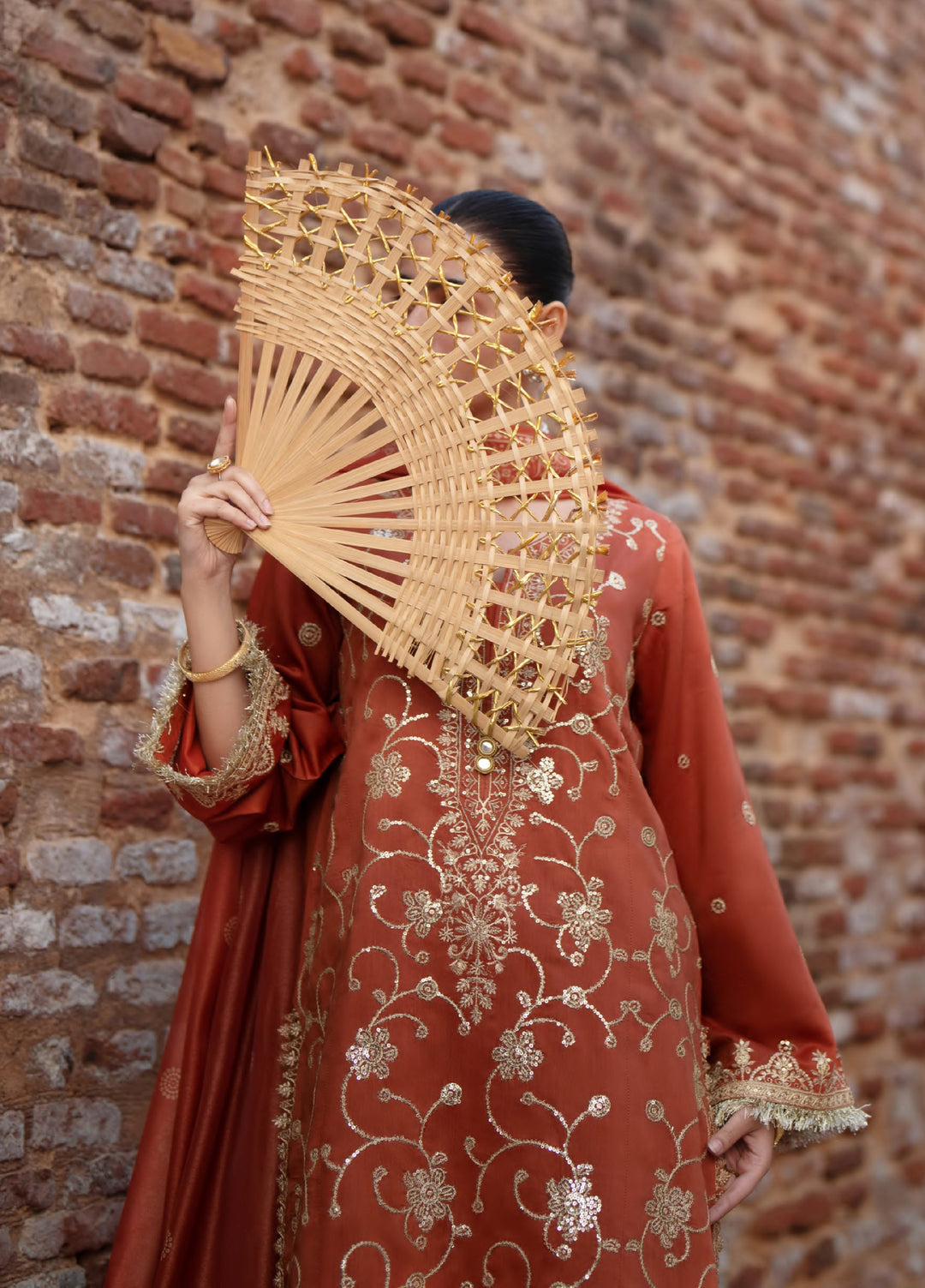 Darbar by Casuallite Pret Embroidered Silk Viscose 3 Piece Suit CSL26PDD-05 - Festive Collection