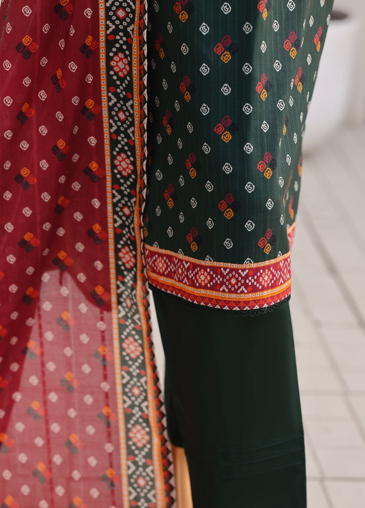Nayab by HZ Textiles Unstitched Printed Cotton Lawn 3 Piece Suit HZ28UN NPC-02 - Casual Collection
