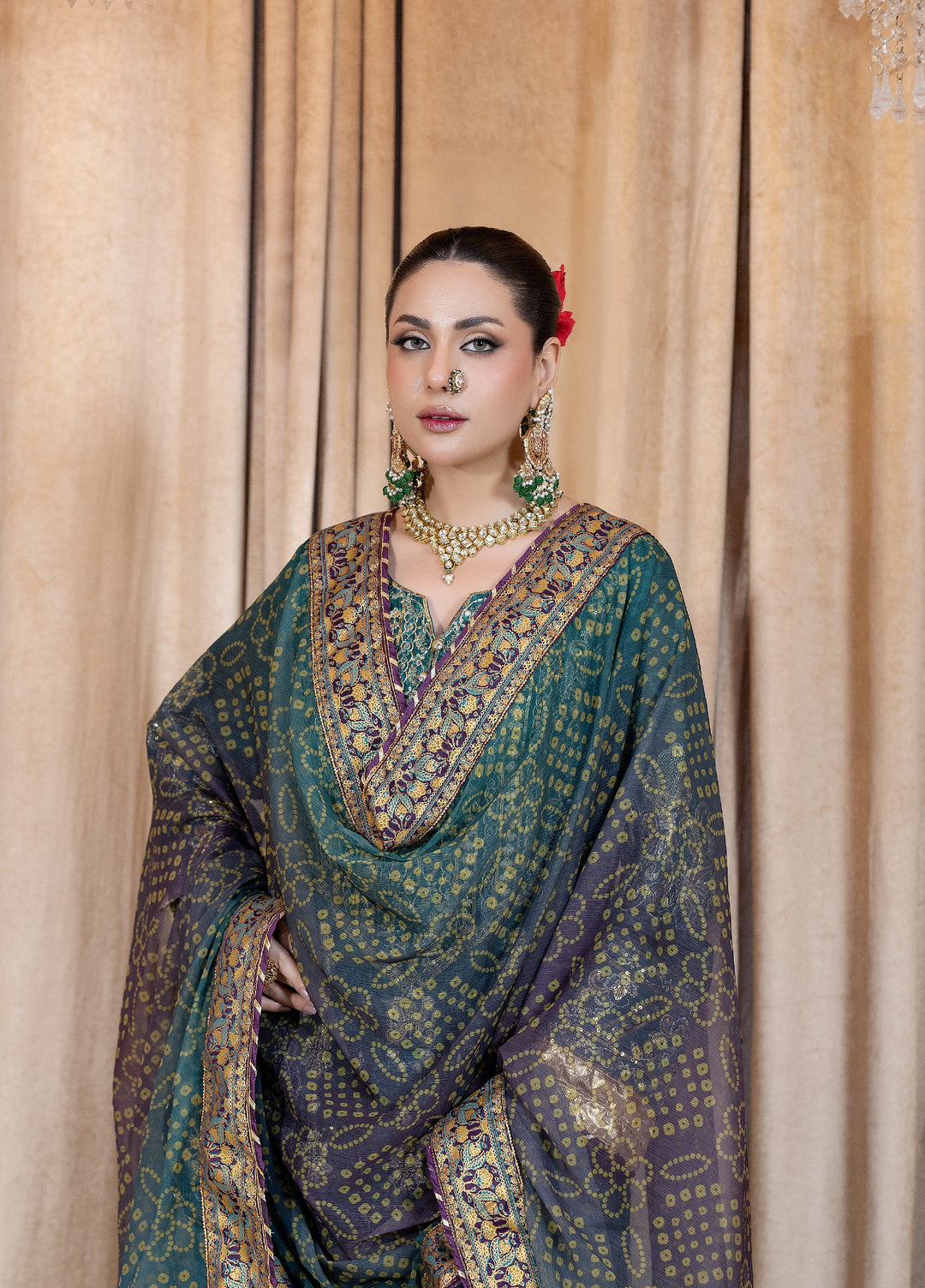 Daastan Raum by Sarb Unstitched Embroidered Chiffon 3 Piece Suit RS26UCD DCL-04 - Festive Collection