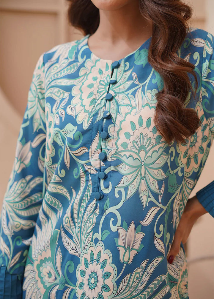 Nairah Women Pret Printed Cambric Suit NAH26PN Sea Green - Spring Collection