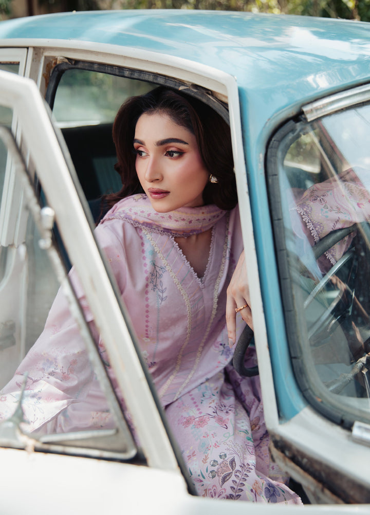 Zync by Florent Unstitched Printed Lawn 3 Piece Suit FL26ULE FZ-3 - Eid Collection