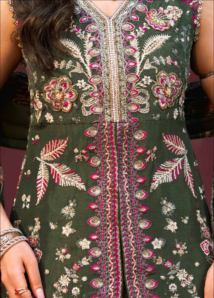 Zarmina by Zariya Unstitched Embroidered Russian Silk 3 Piece Suit ZRY26UZ ZB50044 - Festive Collection