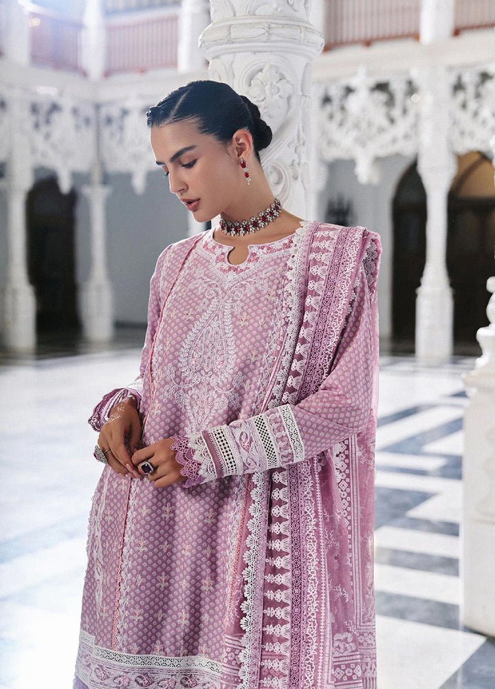 Sobia Nazir Unstitched Embroidered Luxury Lawn 3 Piece Suit SN26ULE D-11 B - Eid Collection