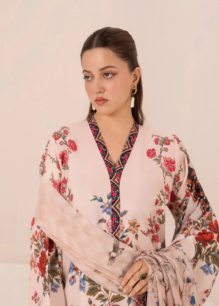 Crimson Hawk by Chandan Nagri Women Pret Printed Crepe 3 Piece Suit EVIA - Casual Collection
