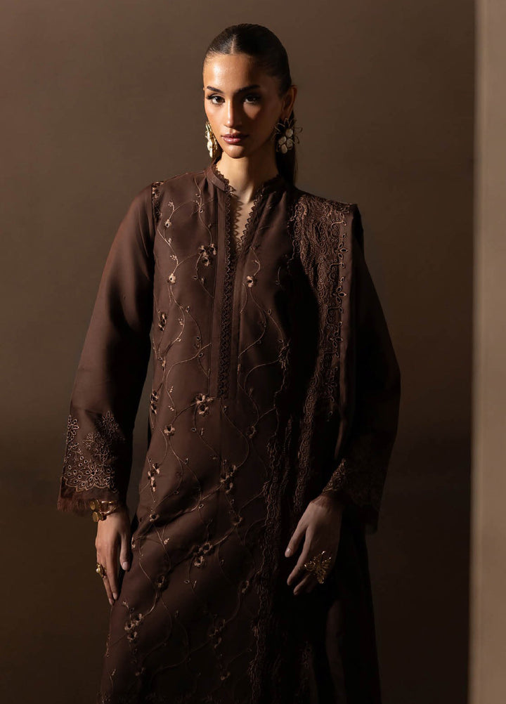 Sareen by Rajbari Unstitched Premium Viscose Chikankari 3 Piece RB25SC D-02 - Winter Collection