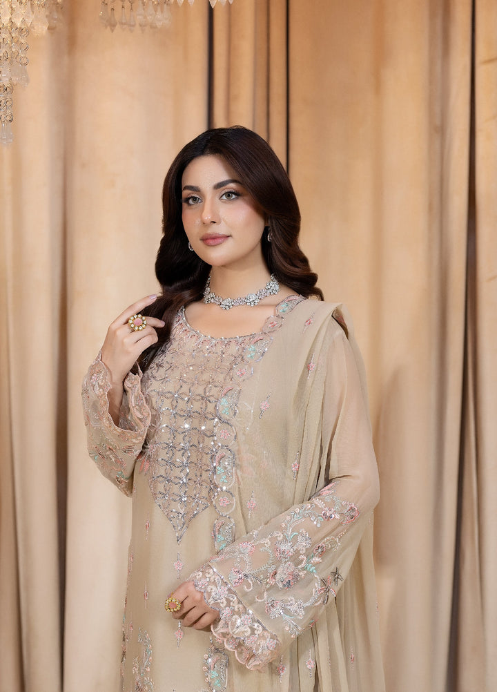 Daastan Raum by Sarb Unstitched Embroidered Chiffon 3 Piece Suit RS26UCD DCL-03 - Festive Collection