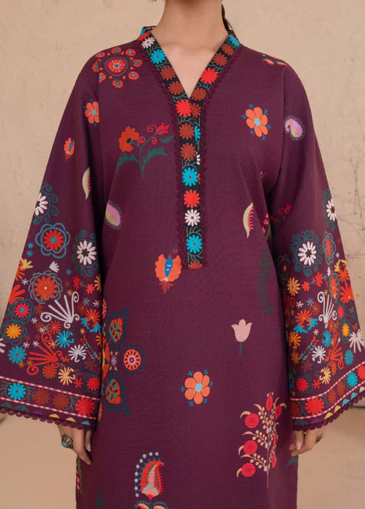 Jugnu by Chandan Nagri Women Pret Embroidered Khaddar 3 Piece Suit Noorza - Winter Collection