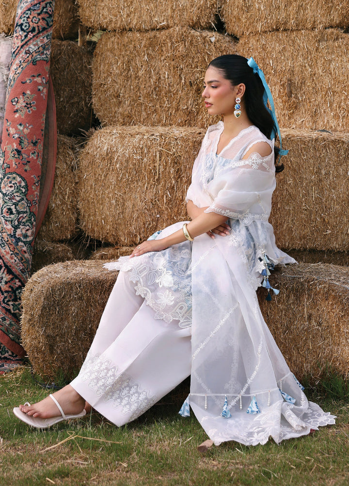 Summer Soiree by Zarposh Unstitched Embroidered Lawn 3 Piece Suit ZR26ULS Vione - Festive Collection