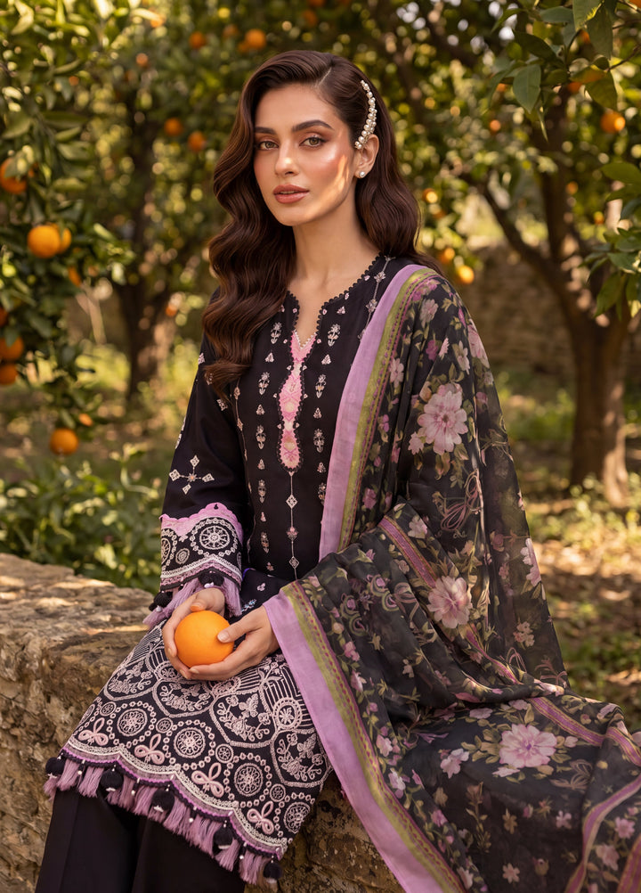 Zellbury Unstitched Embroidered Cotton 3 Piece Suit ZB26UCC WUC26E34063 - Casual Collection