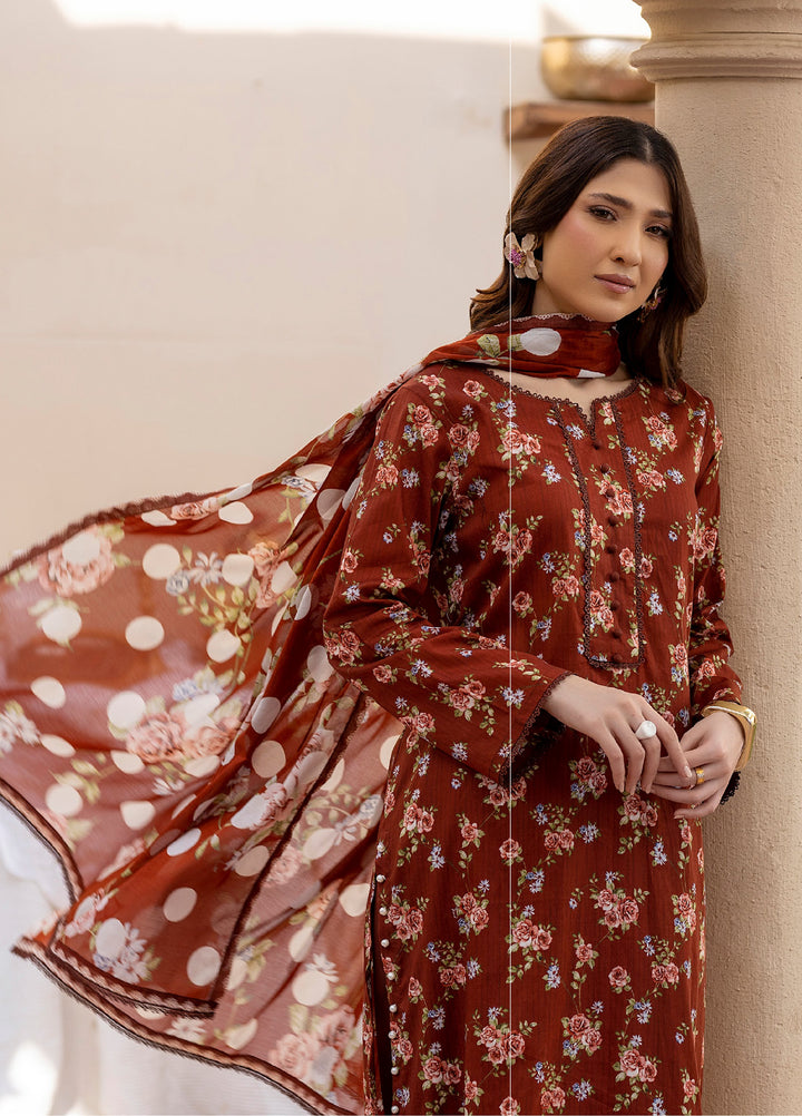 Salina by Regalia Textile Unstitched Printed Lawn 3 Piece Suit RG26PUS D-7 - Summer Collection