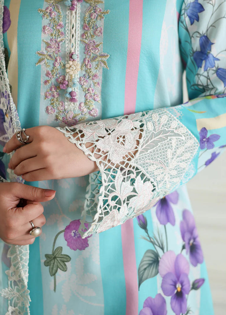 Sunlit Tales by Roheenaz Unstitched Embroidered Lawn 3 Piece Suit RN26ULS Sunbeam story RUNSS260711 - Lawn Collection