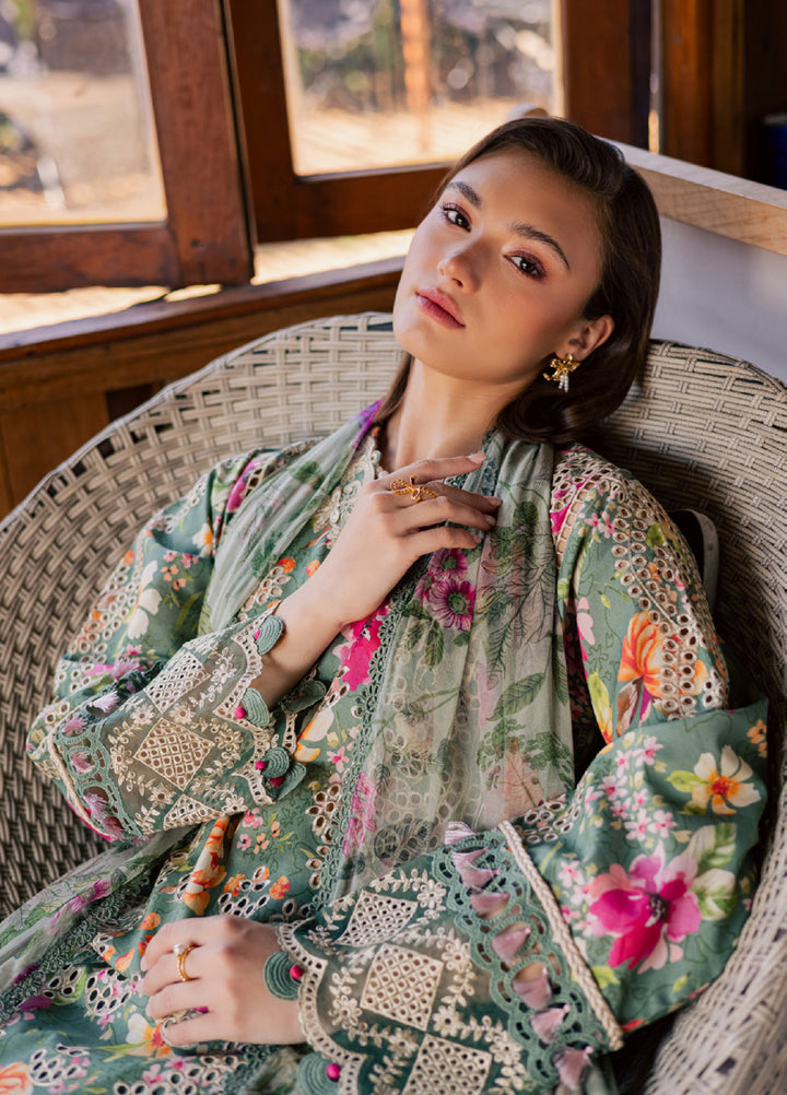 Shezlin by Aabyaan Unstitched Embroidered Chikankari 3 Piece Suit ABY26UCS AURA - Eid Collection
