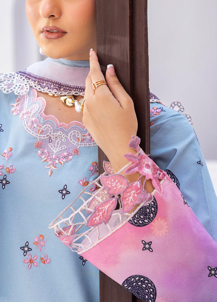 Rang e Bahar by Charizma Unstitched Embroidered Lawn 3 Piece Suit CHR26ULR CRB6-23 - Summer Collection
