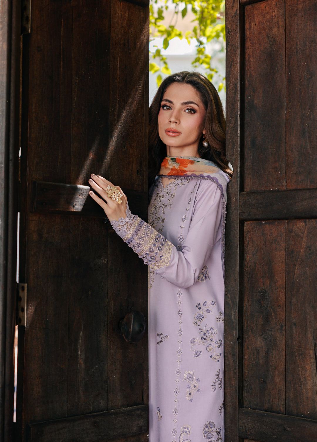 Zync by Florent Unstitched Embroidered Lawn 3 Piece Suit FL26ULZ FZ-2B - Lawn Collection