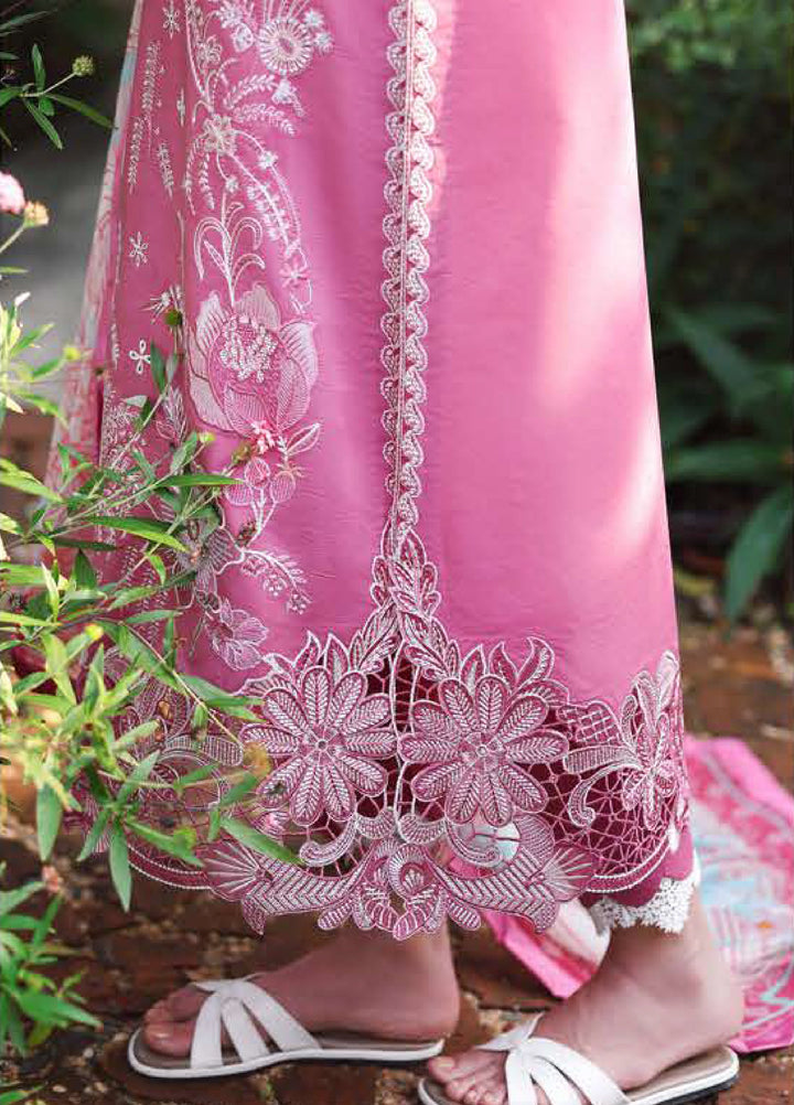 The Secret Garden by Mushq Unstitched Embroidered Lawn 3 Piece Suit MU26ULSG Mystic Camellia HUNSS260208 - Festive Collection