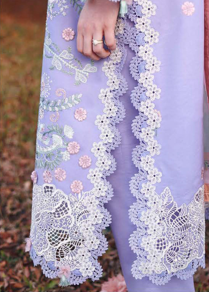 The Secret Garden by Mushq Unstitched Embroidered Lawn 3 Piece Suit MU26ULSG Hidden Dahlia HUNSS260207 - Festive Collection