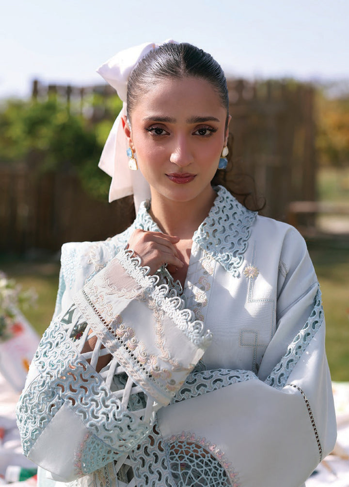 Summer Soiree by Zarposh Unstitched Embroidered Lawn 3 Piece Suit ZR26ULS Kaelis - Festive Collection