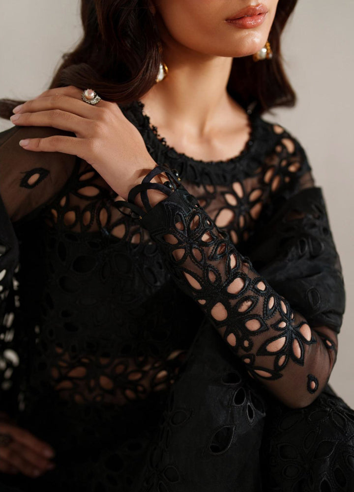 Muse Thread by Zarif Unstitched Organza Embroidered Suits 3 Piece ZRF25MT 04 MAELIN - Festive Collection