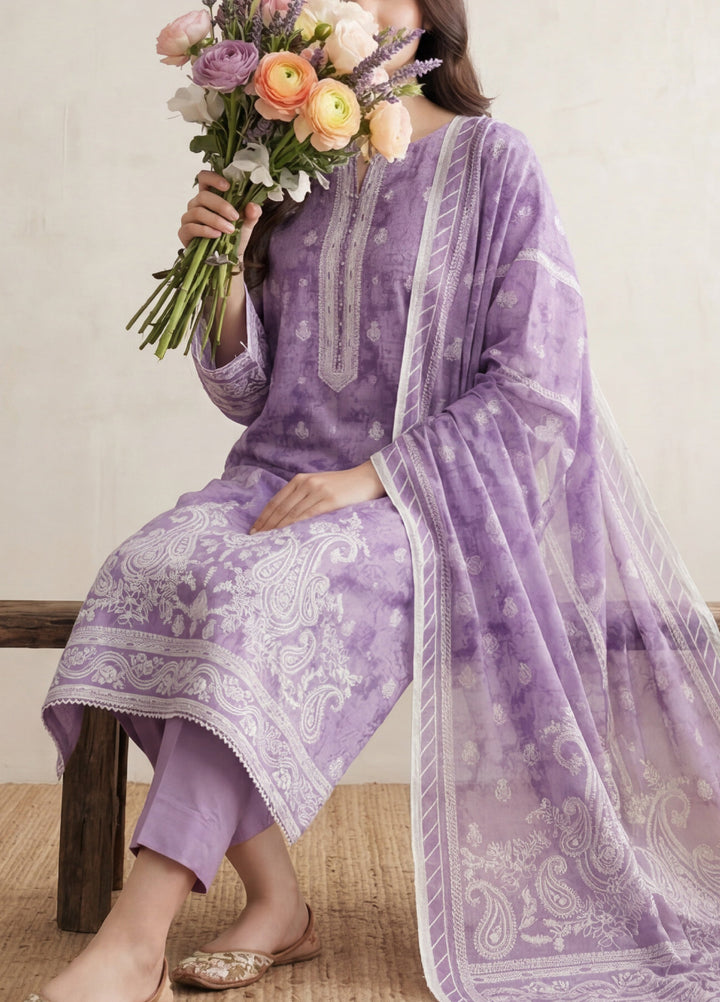 Daman by VS Textiles Unstitched Printed Lawn 3 Piece Suit VS26UDL D-09 840 - Casual Collection