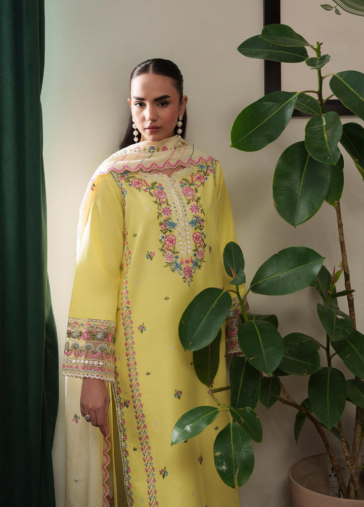 RajBari Women RTW Embroidered Lawn 3 Piece Suit RB26PLE Reya 08 - Eid Collection