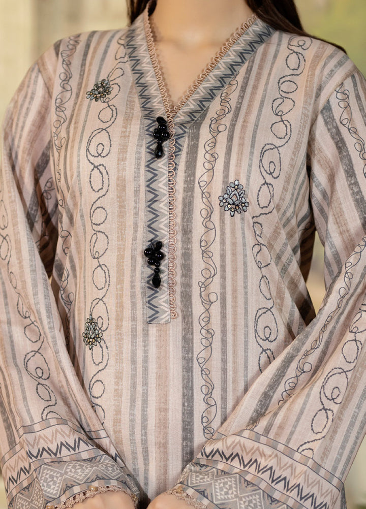 Regalia Textile Unstitched Embroidered Lawn 3 Piece Suit RG26EUS D-3 - Summer Collection