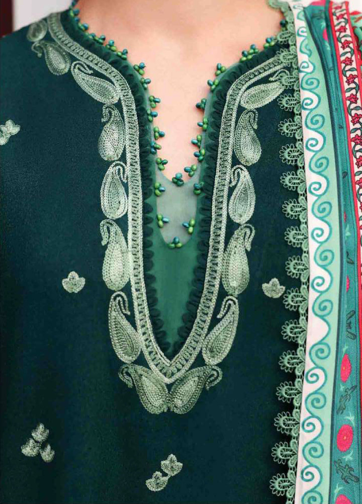 Amaris by Republic Womenswear Unstitched Luxury Shawl Karandi Embroidered Suits 3 Piece RW25AS D-7 - Winter Collection